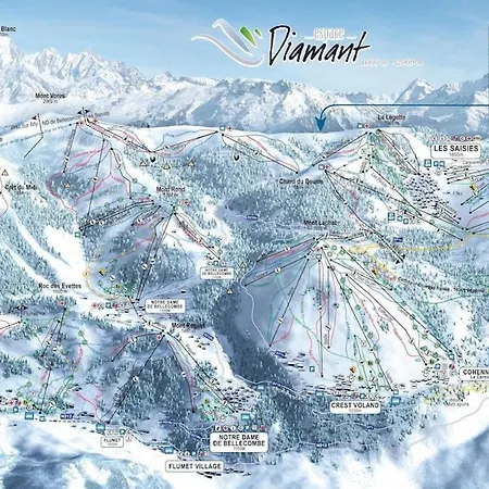 Apartment 4 Personnes - - Espace Diamant - Avec Piscine Chauffee Flumet